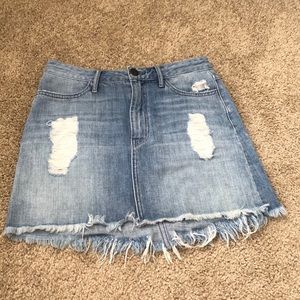Show Me Your Mumu Denim Skirt